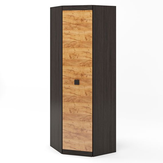 Шафа кутова Еверест Соната-700 венге темний/дуб крафт золотий (EVR-2315)