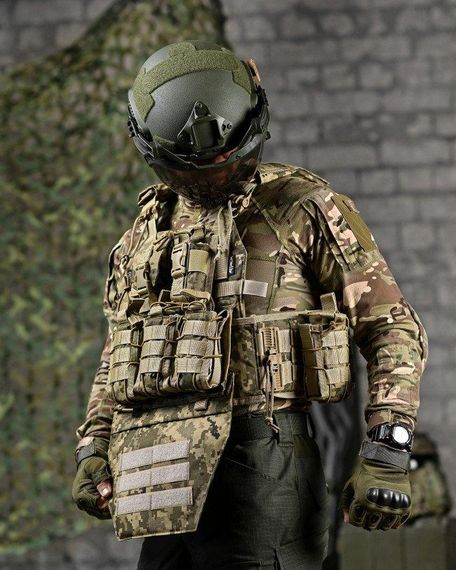 Качественная плитоноска Attack STATIX пиксель ДЛ6478 | Зображення 2