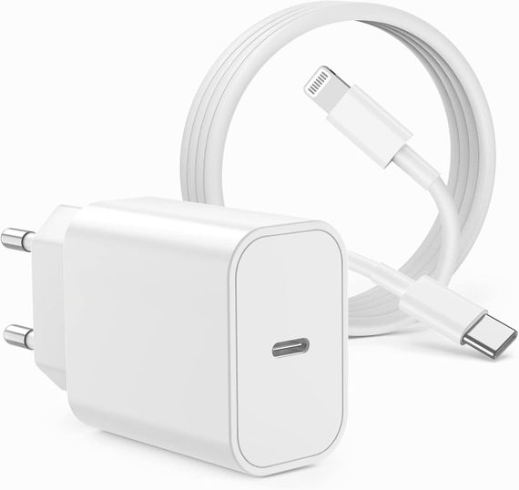 Зарядний пристрій, швидкий Jeenek 20 Вт для iPhone (2 блоки 2 кабелі)