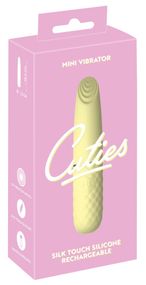 Мини-вибратор Cuties с 10 режимами вибрации Sex Aura
