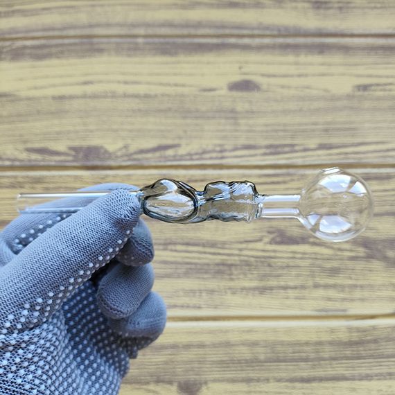 Стеклянная трубка Lady Oil Black | Зображення 1