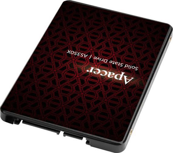 SSD накопичувач Apacer AS350X 512GB SATAIII 3D NAND (AP512GAS350XR-1) | Зображення 2