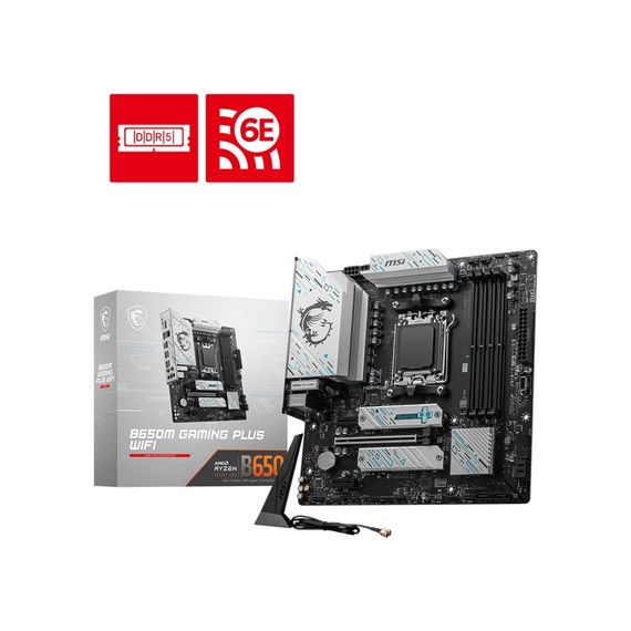 Материнская плата MSI B650M GAMING PLUS WIFI | Зображення 4