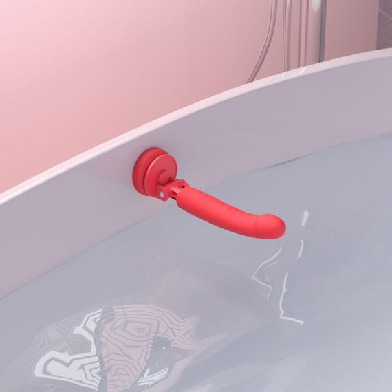 Смарт-міні секс-машина Lovense Mission 2 Vibrating suction cup dildo, 6500 вібрацій/хв, Touch Sense Sex Aura | Зображення 6