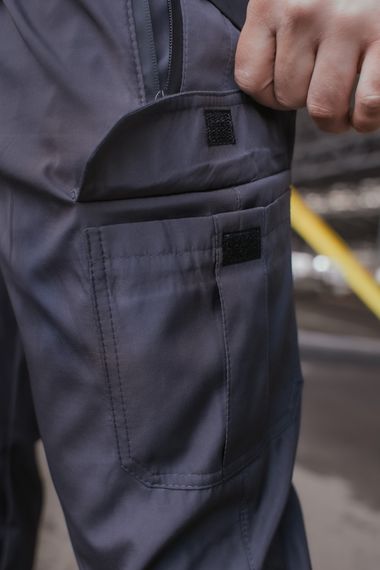 Штани Intruder SoftShell 'Flash' light сірі | Зображення 4