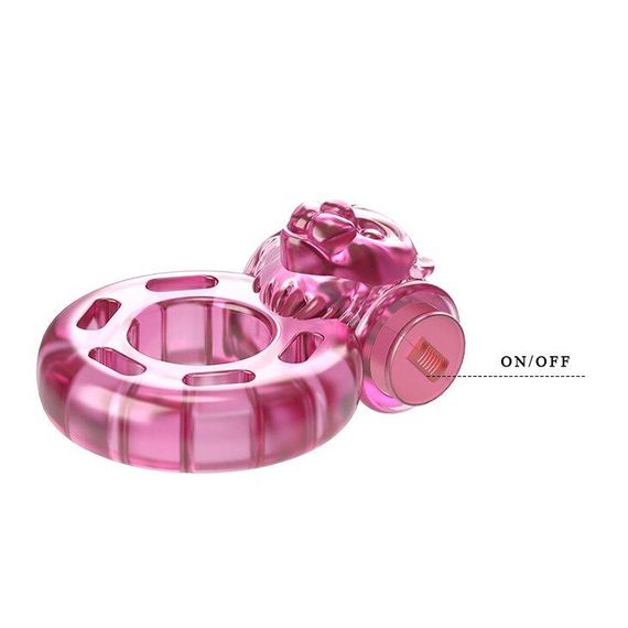Ерекційне кільце з вібрацією RING, BI-010084A Sex Aura | Зображення 7
