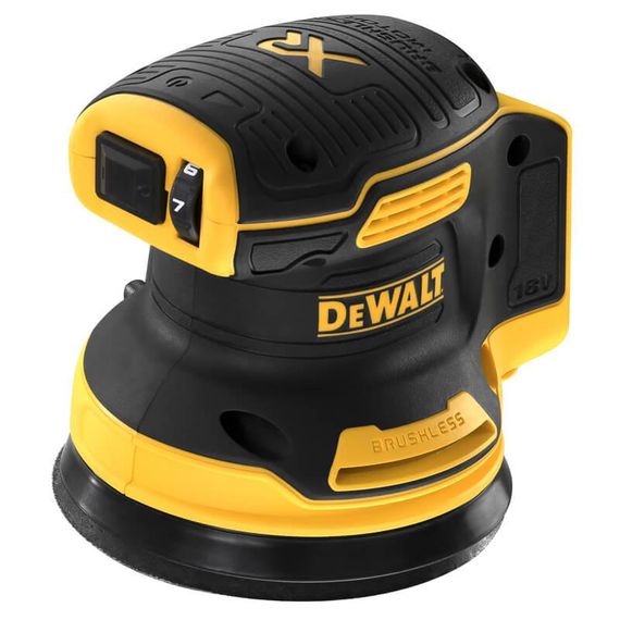 Шліфмашина ексцентрикова акумуляторна безщіткова 125мм DeWALT DCW210N