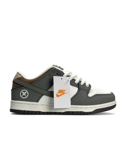 Кроссовки SB Dunk Low x Yuto Horigome Grey White Brown  , Вьетнам 41 26 | Зображення 1