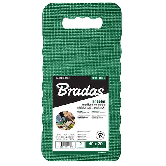 Килимок (підкладка) під коліна Bradas 40x20x2 см зелений POD150GR