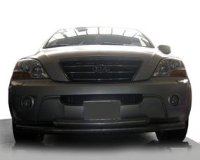 Передній захист ST014 (нерж.) для Kia Sorento 2002-2009 рр