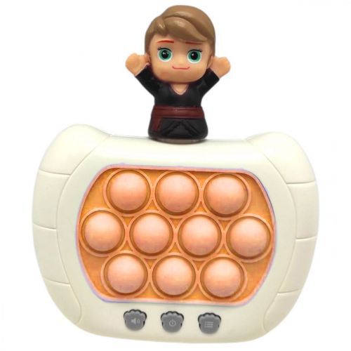 Електронна гра "Finger Press Pop-It Console. Крижане серце. КРІСТОФ" (фігурка героя, 4 режими, англ) мікс | Зображення 1