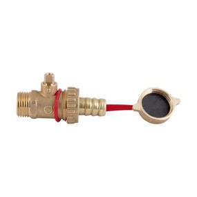 Кран кульовий Icma 1/2" зливний №146