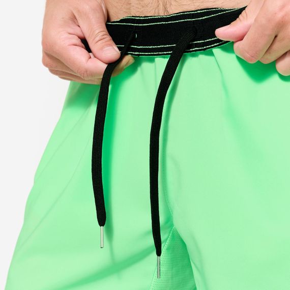 Шорти чоловічі для фітнесу з кишенями неоново-зелені - S | Зображення 2