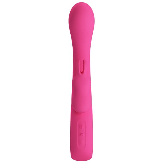 Вибратор-кролик Pretty Love Novak, розовый, 19.8 х 3.4 см sexstyle | Зображення 4