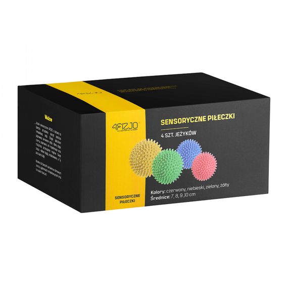 Масажні м'ячі з шипами 4FIZJO Spike Balls 4 шт (P-5907739310514) | Зображення 2