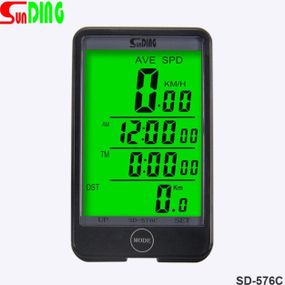 Хороший велокомпьютер SD-576C, Беспроводной велокомпьютер для велосипеда Безпроводной RG-72