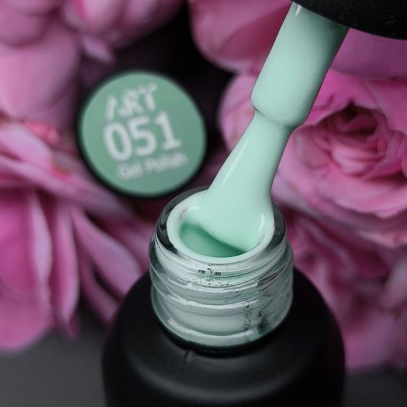 Гель-лак ART in detail 51 (пастельний м'ятно-зелений) 6мл