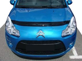 Дефлектор капота (VIP) для Citroen C-3 2010-2017 гг