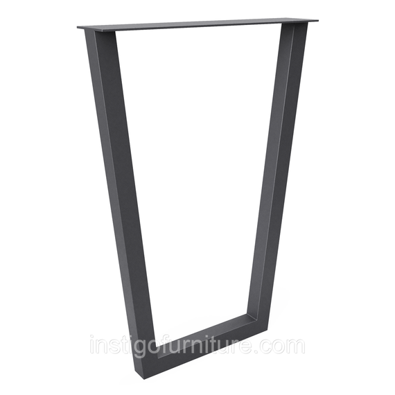 Комплект опор для столу з металу 500×100mm, H=730mm (профільна труба: 40x40mm) | Зображення 4