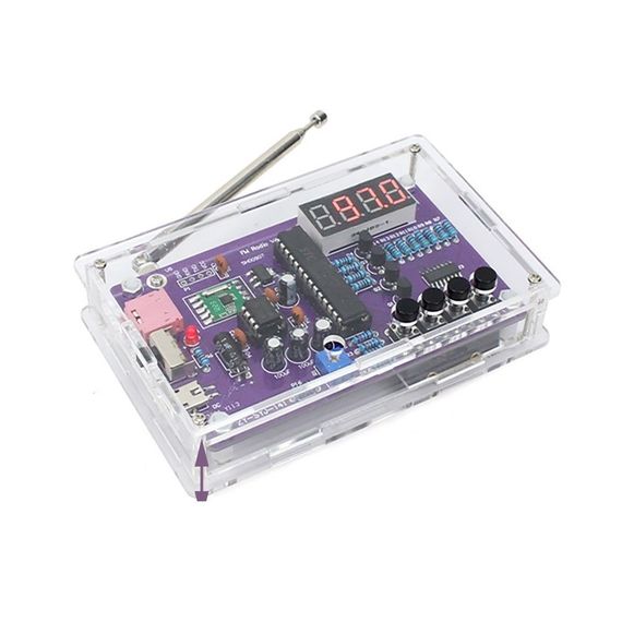 Конструктор DIY, FM-радіо у корпусі 76-108MHz на батарейках RDA5807S