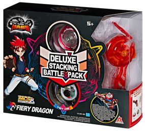 Волчок Auldey Infinity Nado V серия Deluxe Edition Fiery Dragon Огненный Дракон (EU634402H)