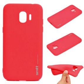 Чохол Силіконовий (TPU) SMTT накладка для Samsung J400F Galaxy J4 (2018) Red/Червоний