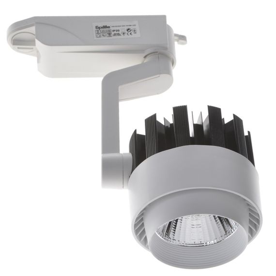 Светильник трековый поворотный LED KW-53/20W WW WH/BK | Зображення 2