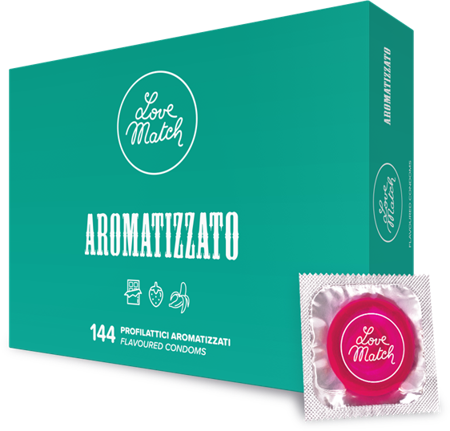 Презервативи - Aromatizzato (Flavoured), 144 шт.