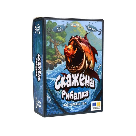 Карточная игра "Безумная рыбалка" 30845, 100 карточек