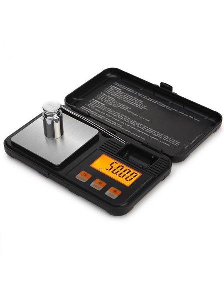 Весы ювелирные CX-Series Pocket Scale на 200 г (0.01 г) с гирей 50 г и пинцетом | Зображення 4