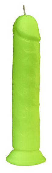Свічка LOVE FLAME - Dildo Roma Yellow Fluor, CPS03-YELLOW Sex Aura | Зображення 1