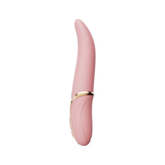 Вібратор Zalo – EVE Sakura Pink, вібрація + ротація, імітація язичка, підігрів до 39 °C | Зображення 1
