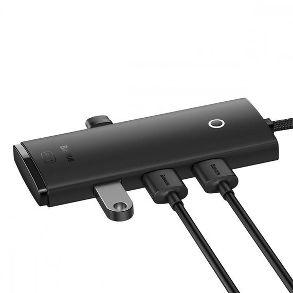 USB-Хаб Baseus Lite Series 4-in-1 (USB-A to USB 3.0*4) (1m) | Зображення 3