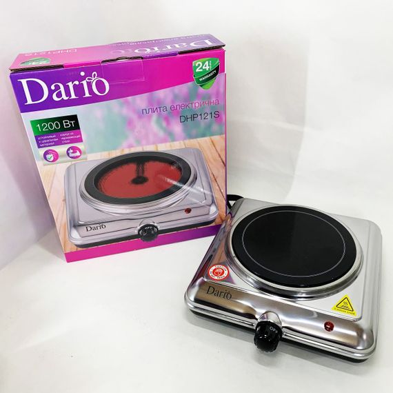 Настільна плита електрична DARIO DHP121S | Зображення 6