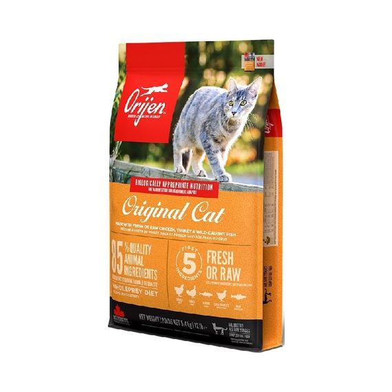 Корм Orijen Original Cat сухой с птицей и рыбой для котов всех возрастов 5.4 кг