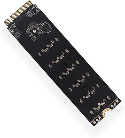 Адаптер-конвертер WANGCL M2 NGFF NVME M-Key PCI Express в SATA 3.0 6 Гбит/с, 6 портов, плата расширения для жесткого диска | Зображення 2