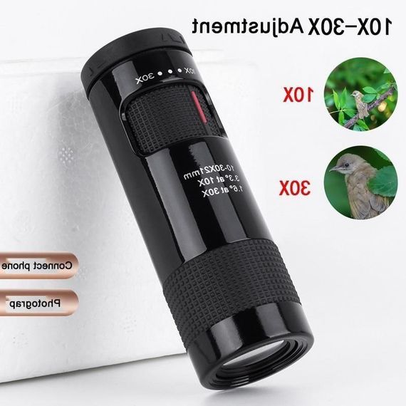Компактний монокуляр HD Zoom 10-30x21 | Зображення 1