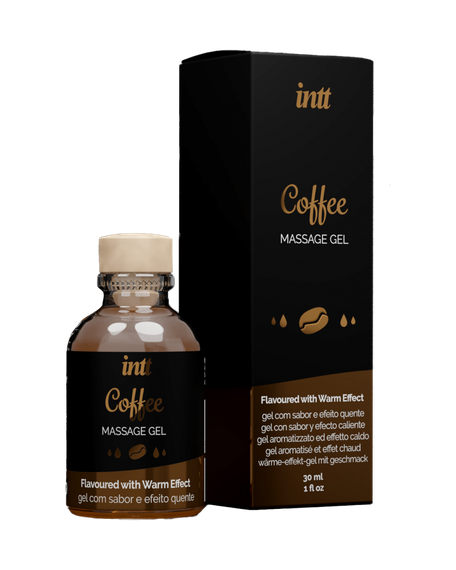 Масажний гель для інтимних зон Intt Coffee (30 мл) розігріваючий