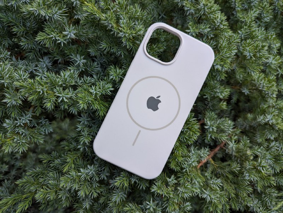 Чохол Iphone 15 MagSafe Софт Тач м'який Протиударний білий