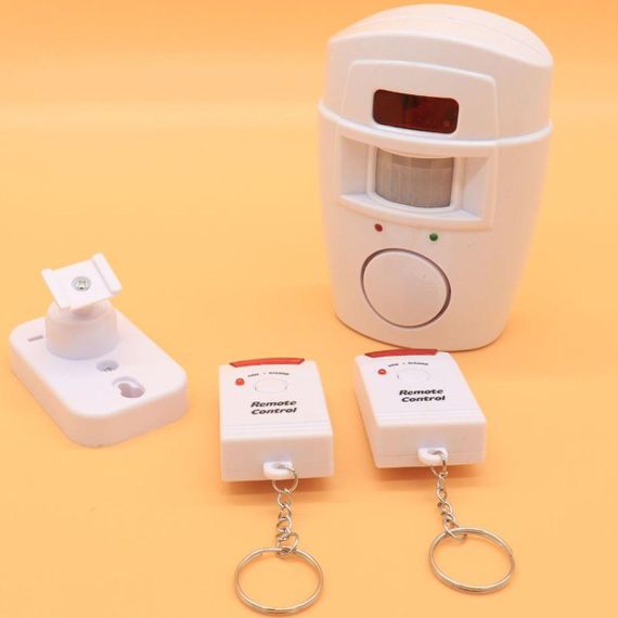 Сенсорна сигналізація з датчиком руху 105 та 2 пульта / Бездротова сигналізація для дому / Охоронна сигналізація у квартиру | Зображення 2