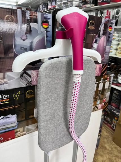 Красный Отпариватель вертикальный для одежды со стойкой Zepline ZP-129 3000W | Зображення 1