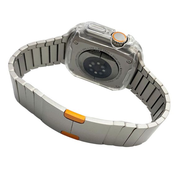 Ремешок Steel для Apple Watch 38/40/41/42mm(ser.10) (140-190mm) Silver | Зображення 2