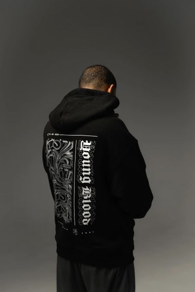 SILENT THUNDER HOODIE BLACK S | Зображення 2