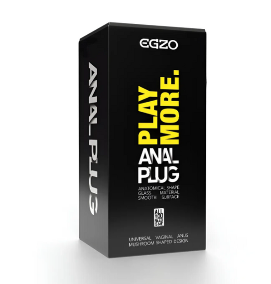 Анальный плаг из стекла EGZO EAP-M ( длина 11.5 см, диаметр 2 см Sex Aura | Зображення 3