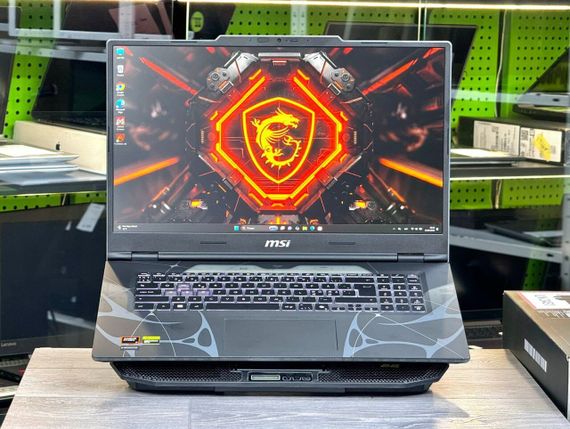 Ігровий ноутбук MSI Cyborg A17 / 17.3" (1920x1080) IPS / AMD Ryzen 7 260 (8 (16) ядер по 3.8 - 5.1 GHz) / 16 GB DDR5 / 1000 GB SSD NVMe / nVidia GeForce RTX 5050, 8 GB GDDR7, 128-bit / WebCam / Win 11 б/в | Зображення 1