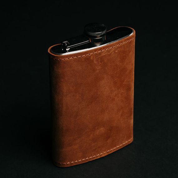 Фляга Skin and Skin Крейзі хорс 13х9х2 см 240 мл Коньячна (FLcoh) | Зображення 2