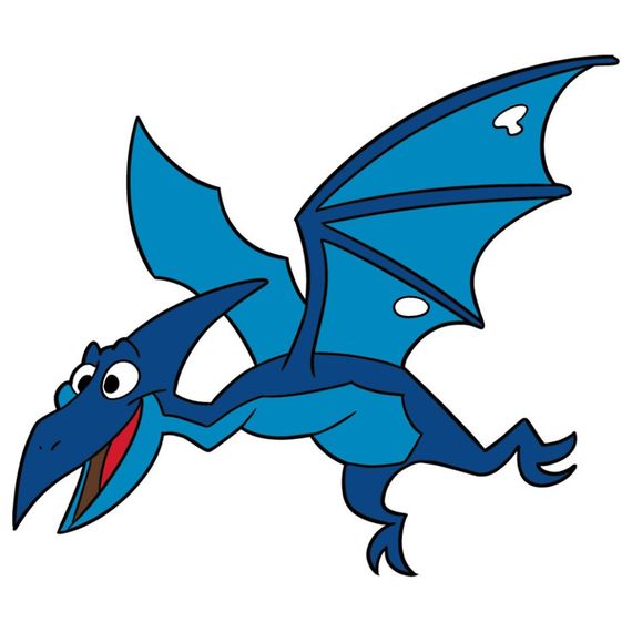 Детская раскраска на холсте "Птерозаврик" 15056-AC 25х30 см