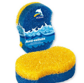 Губка масажна пінополіуритан Anti-Cellulit KOLORADO