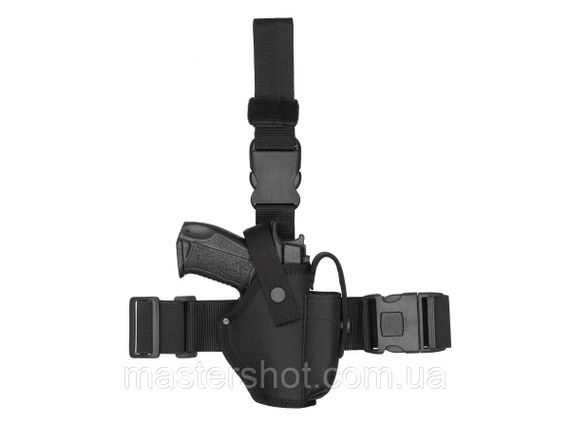 Кобура Форт-17 стегновий економ oxford 600d чорний 17751 ms