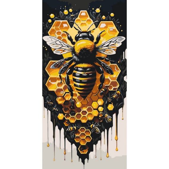 Картина по номерам "Медовое искусство" 11577-AC 40x80 см